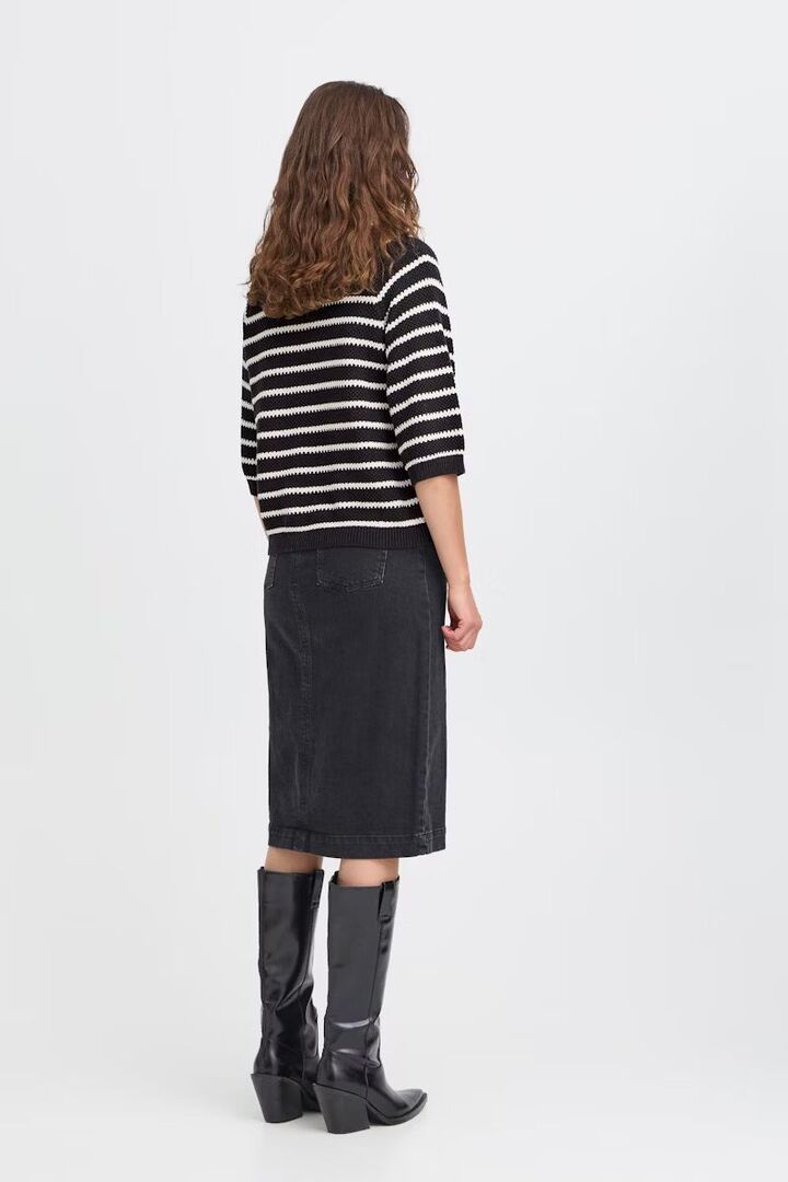 BYMIKALA Pullover Black Mix