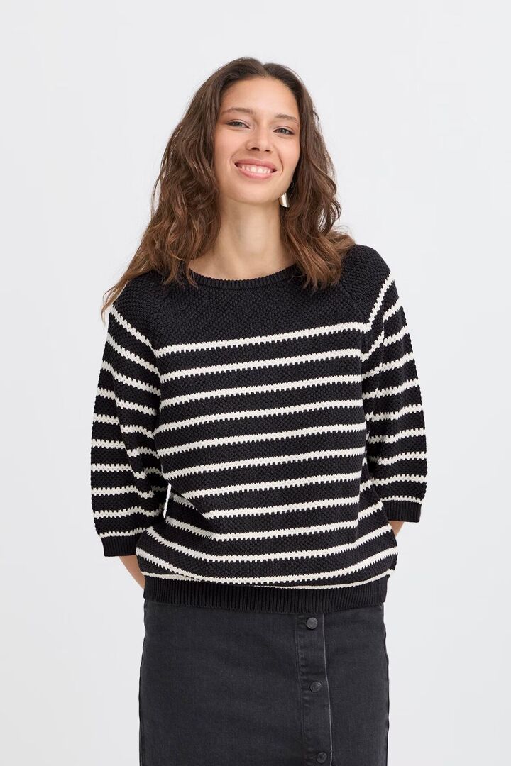 BYMIKALA Pullover Black Mix