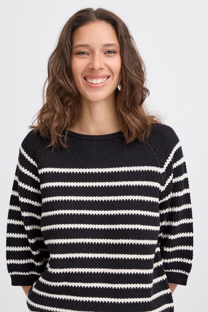 BYMIKALA Pullover Black Mix