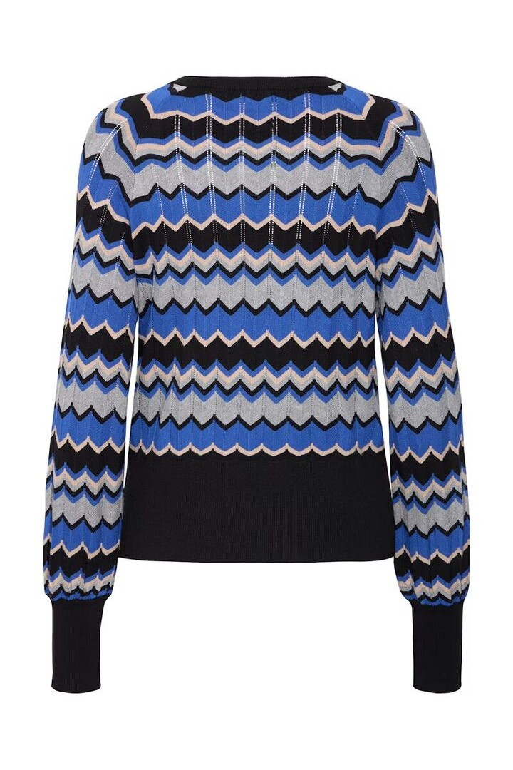 BYMMORLA Pullover Blue Quartz Mix