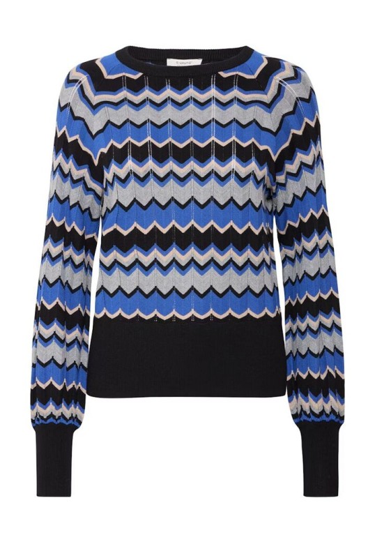 BYMMORLA Pullover Blue Quartz Mix