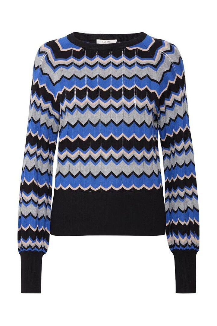 BYMMORLA Pullover Blue Quartz Mix