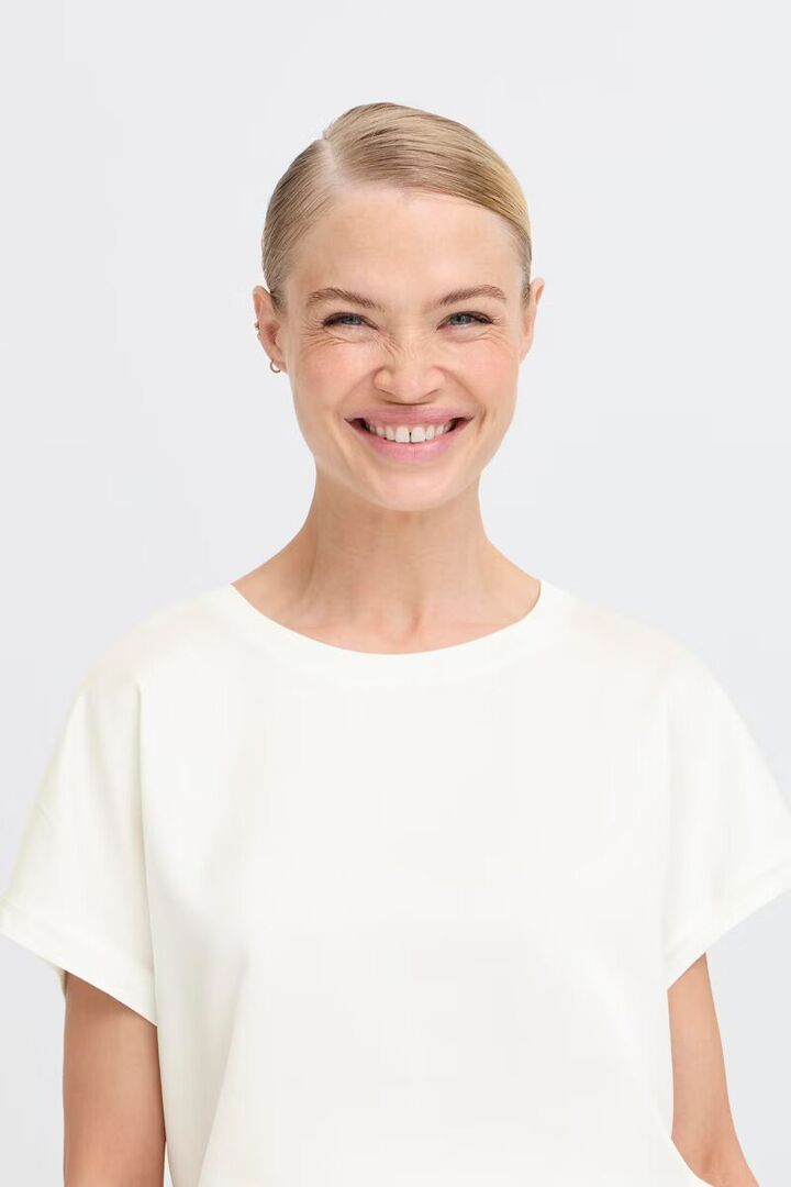 BYSELITA T-shirt Marshmallow