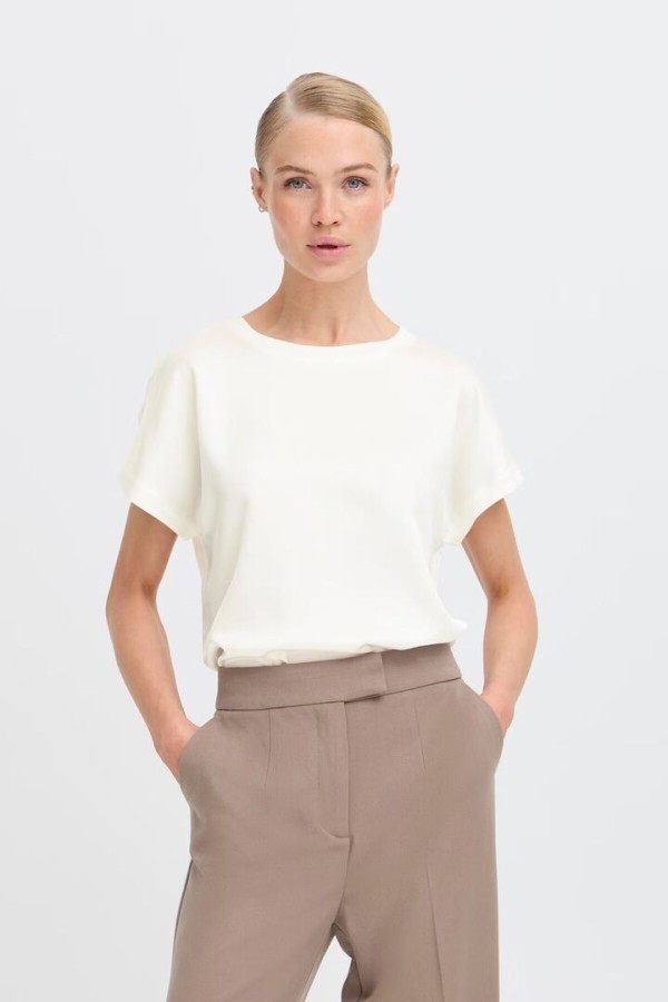 BYSELITA T-shirt Marshmallow