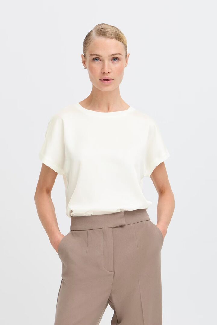BYSELITA T-shirt Marshmallow