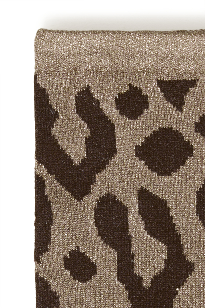 BYWLI SOCKS WALLNUT LEOPARD