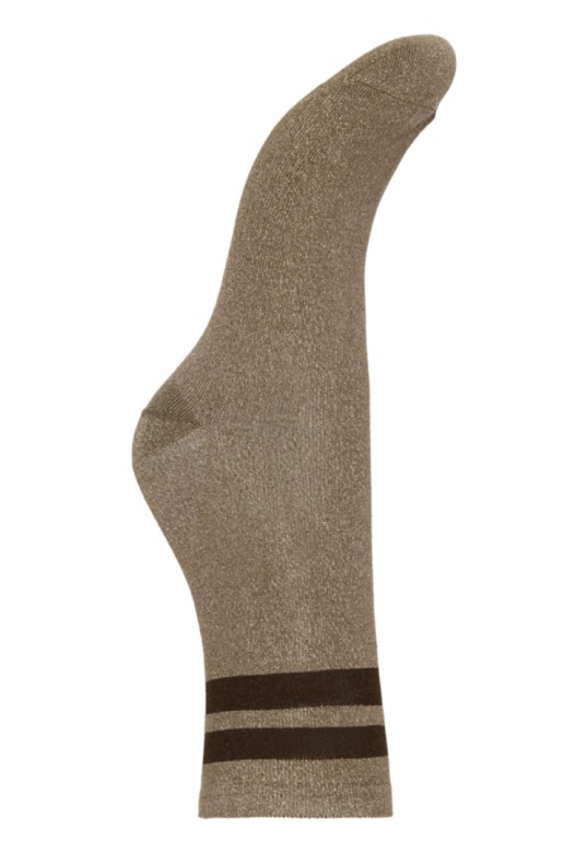 BYWLI SOCKS TIGER'S EYE STRIPES