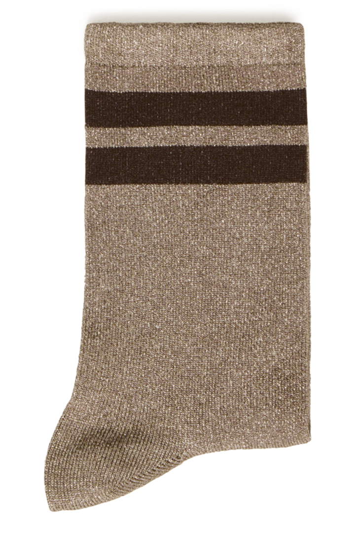 BYWLI SOCKS TIGER'S EYE STRIPES