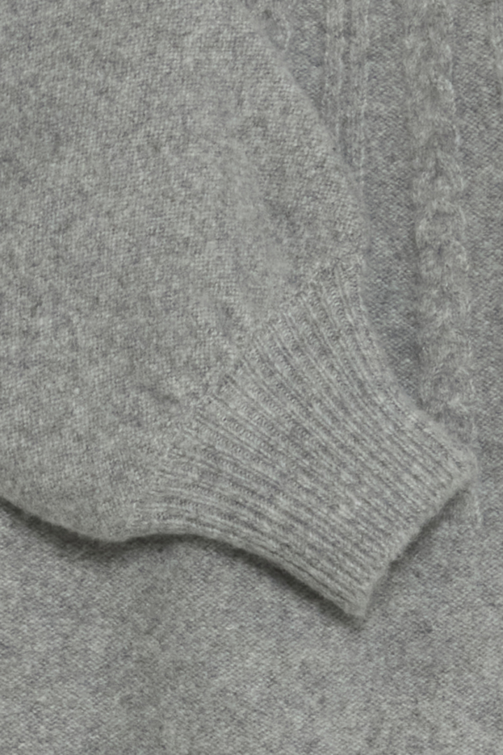BYMAGGE PULLOVER MID GREY MELANGE