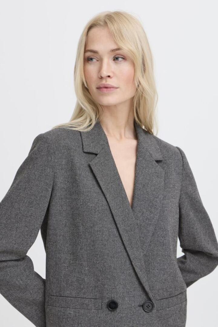 BYETONA BLAZER MID GREY MELANGE