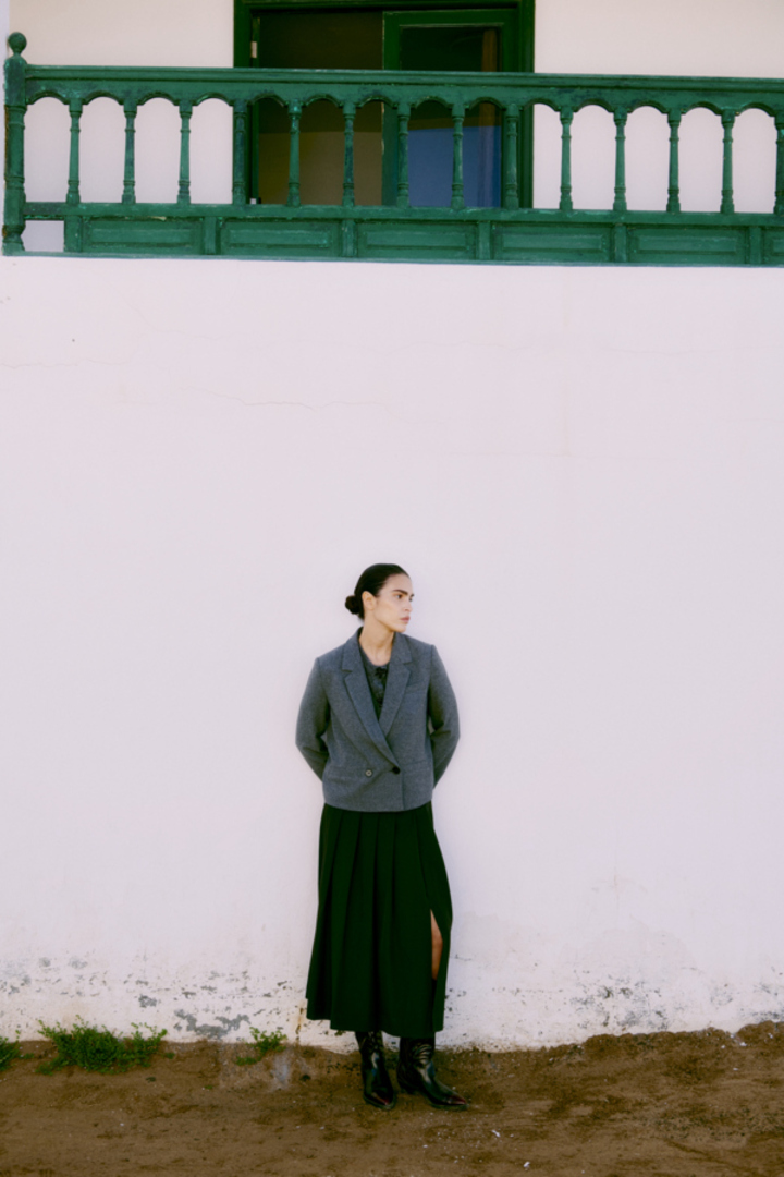 BYETONA BLAZER MID GREY MELANGE