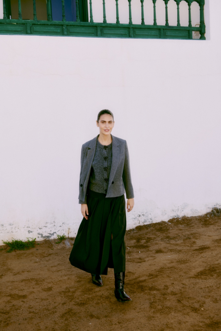 BYETONA BLAZER MID GREY MELANGE