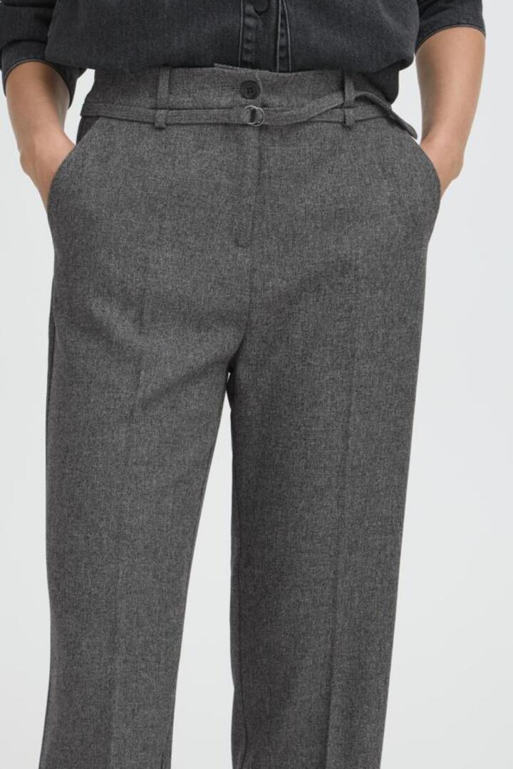 BYETONA PANTS MID GREY MELANGE