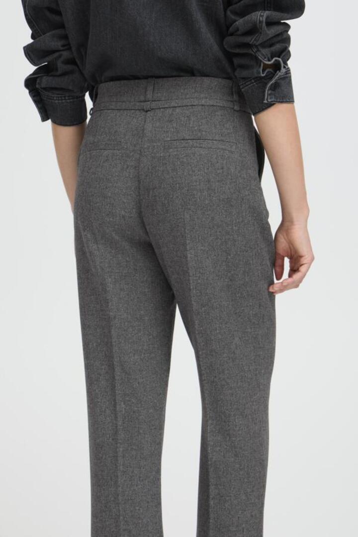 BYETONA PANTS MID GREY MELANGE