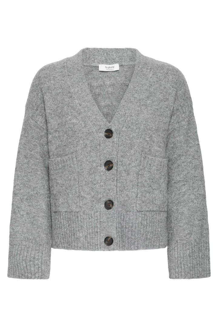 BYOTTI Cardigan Mid Grey Melange