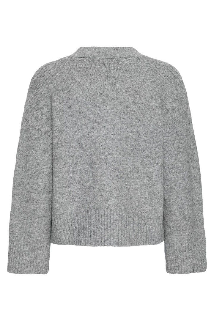 BYOTTI Cardigan Mid Grey Melange