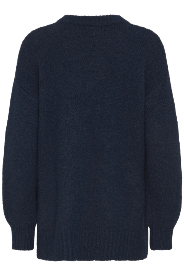 BYMILLERS PULLOVER NAVY BLAZER MELANGE