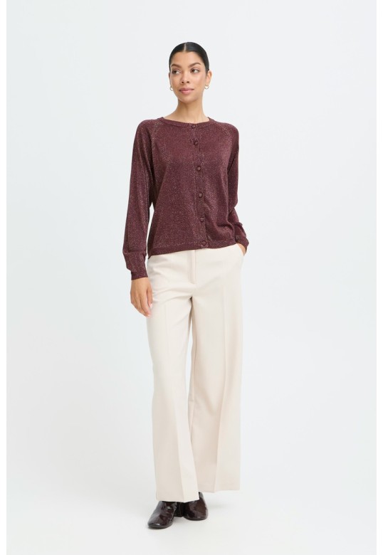 BYMOBBE Cardigan Fudge