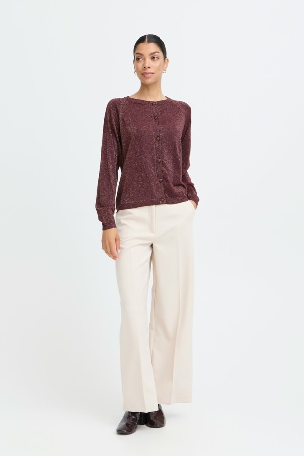 BYMOBBE Cardigan Fudge