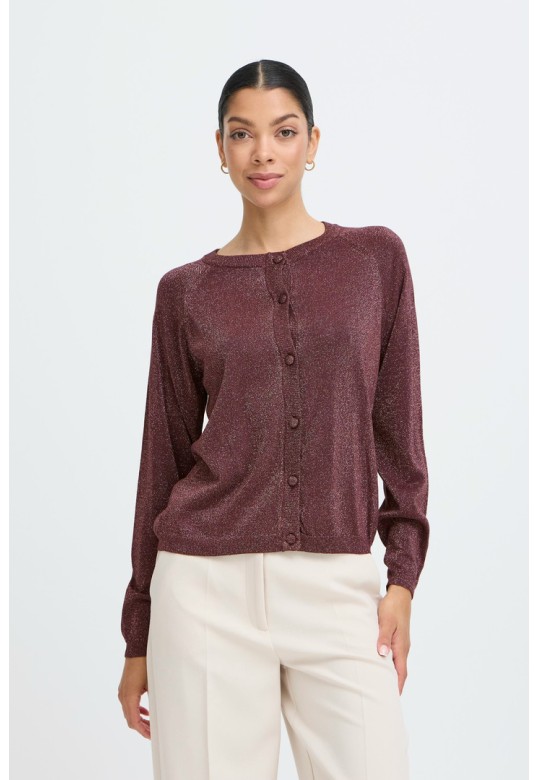 BYMOBBE Cardigan Fudge