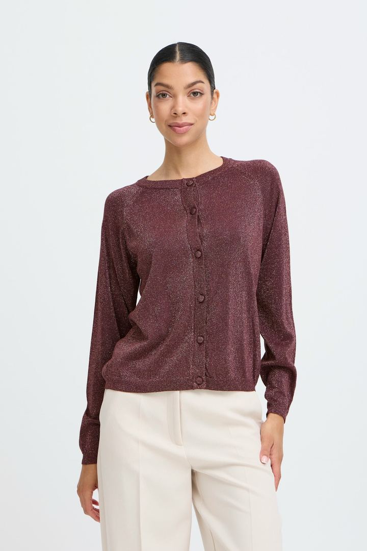 BYMOBBE Cardigan Fudge