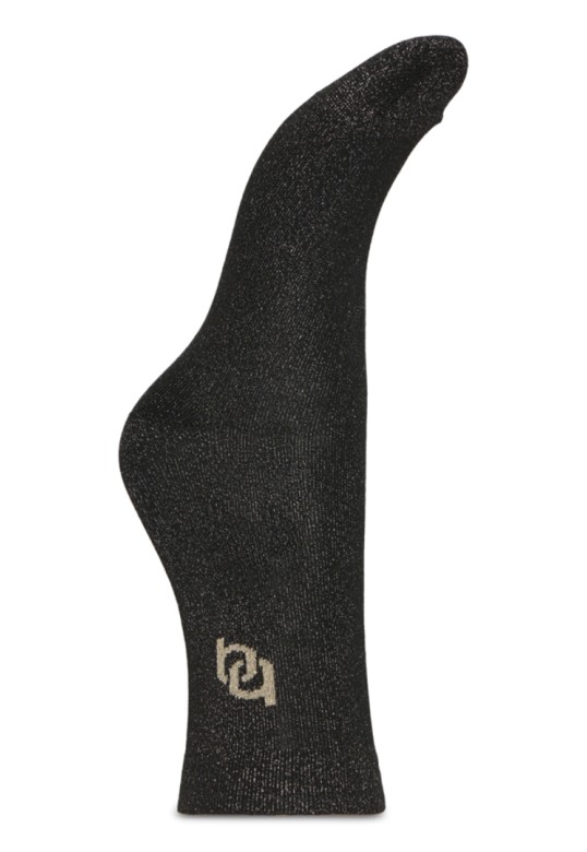 BYVLINI BLACK LOGO SOCKS
