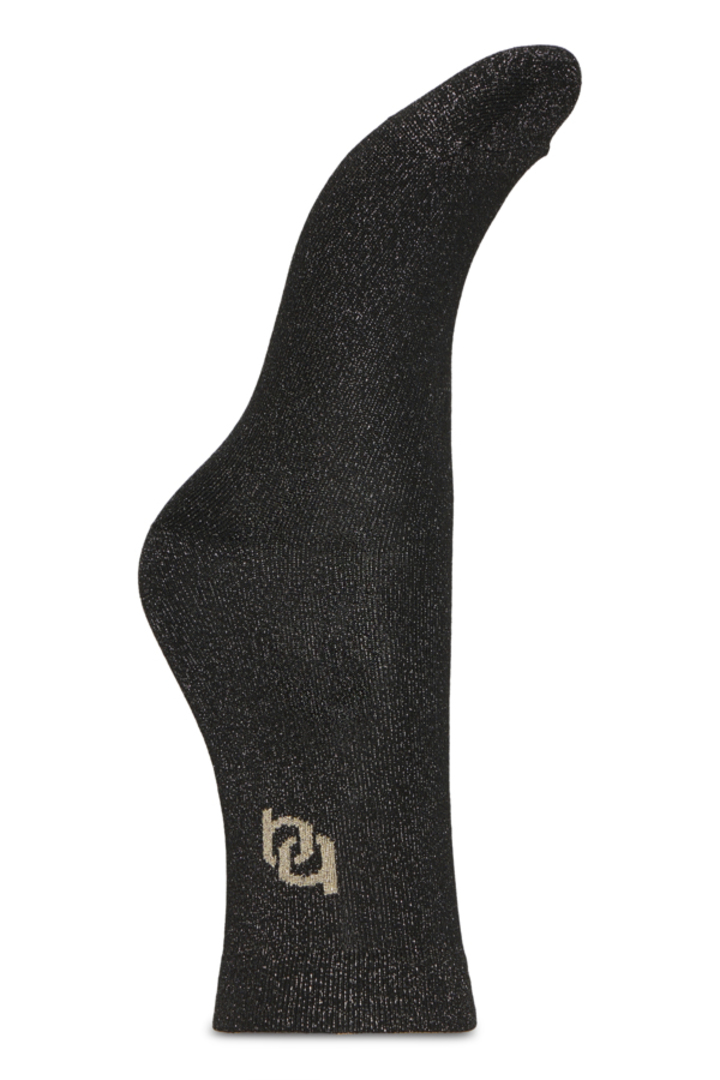 BYVLINI BLACK LOGO SOCKS