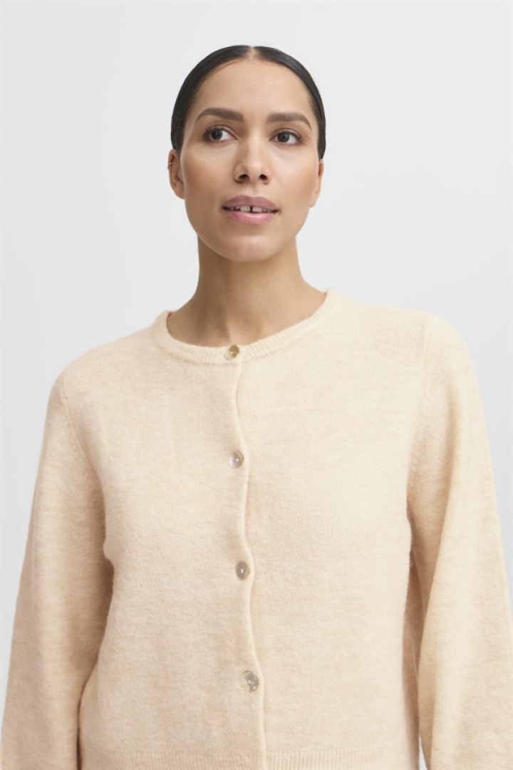 BYNIMMA Cardigan Oatmeal Melange