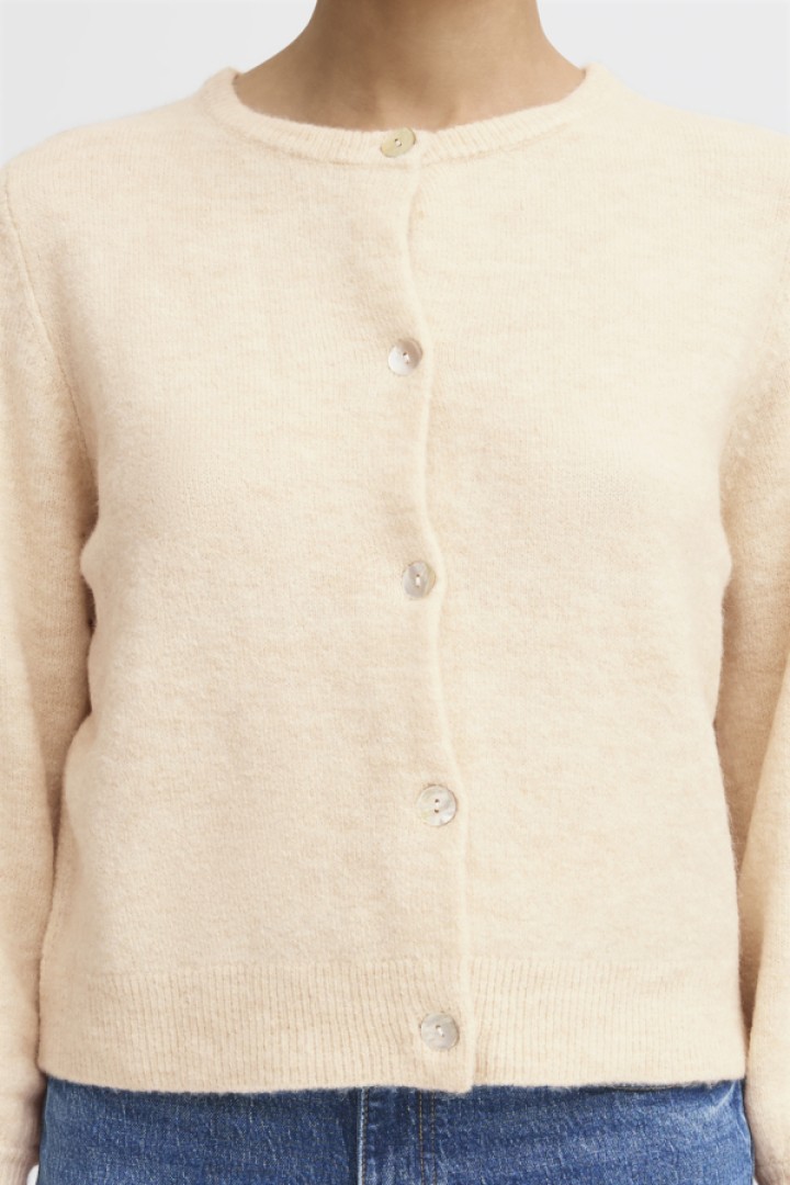 BYNIMMA Cardigan Oatmeal Melange
