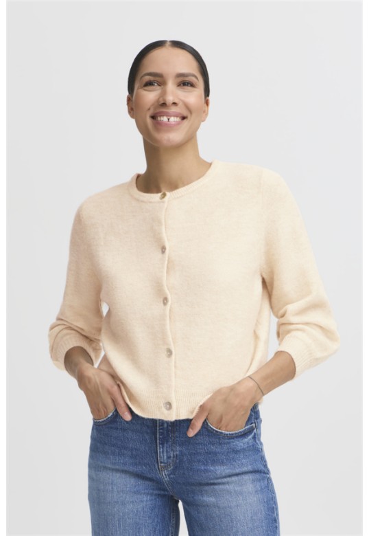 BYNIMMA Cardigan Oatmeal Melange