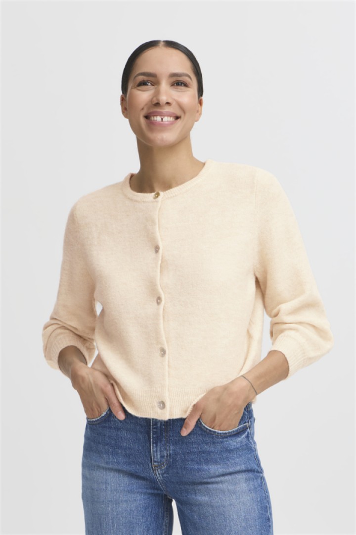 BYNIMMA Cardigan Oatmeal Melange