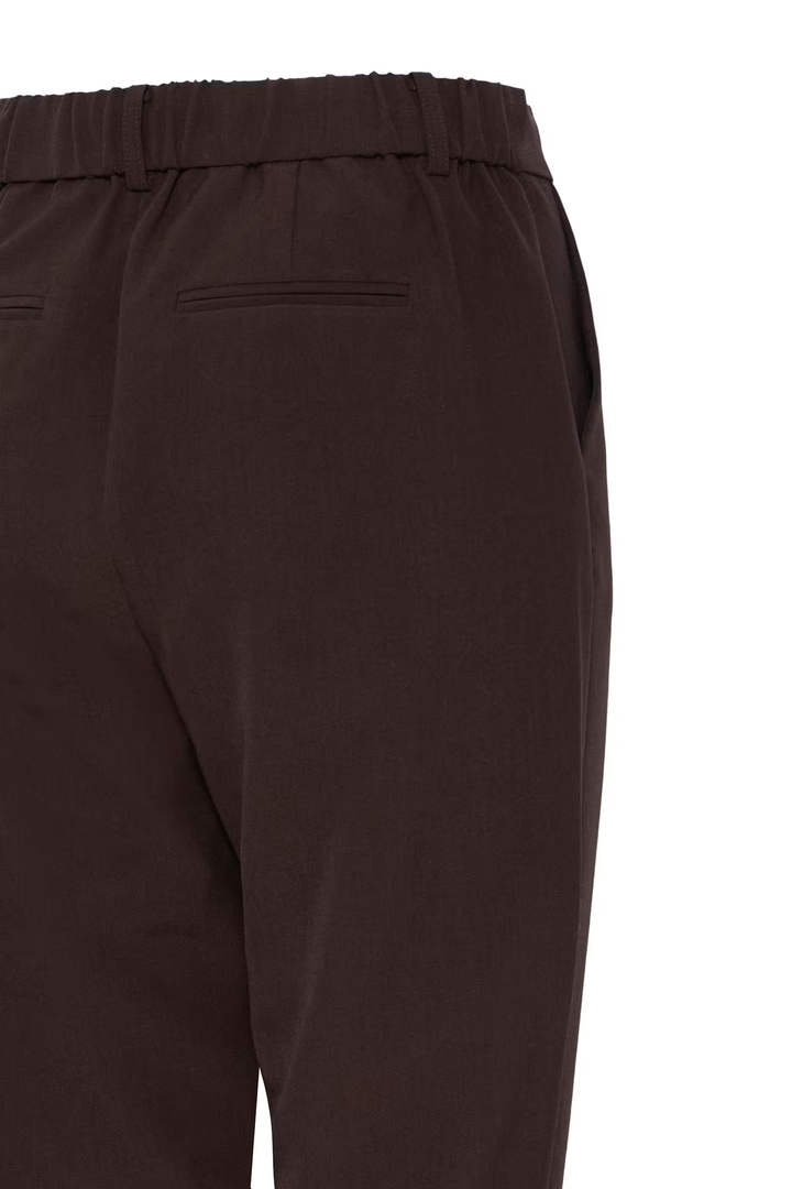 BYDANTA TROUSERS Java Melange / Brown