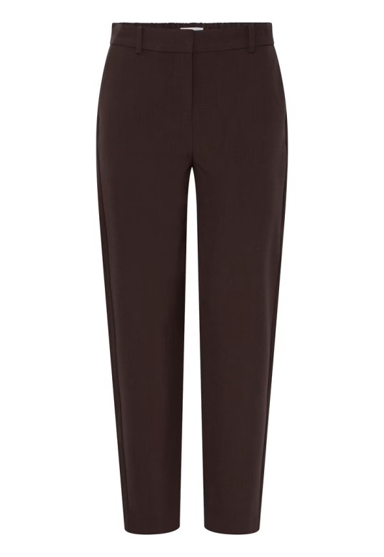 BYDANTA TROUSERS Java Melange / Brown