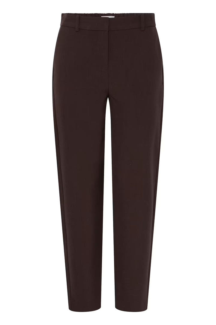 BYDANTA TROUSERS Java Melange / Brown