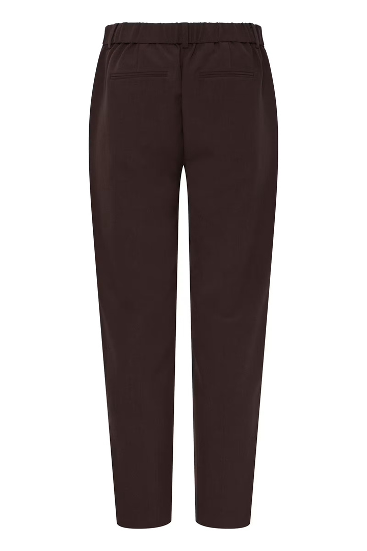BYDANTA TROUSERS Java Melange / Brown