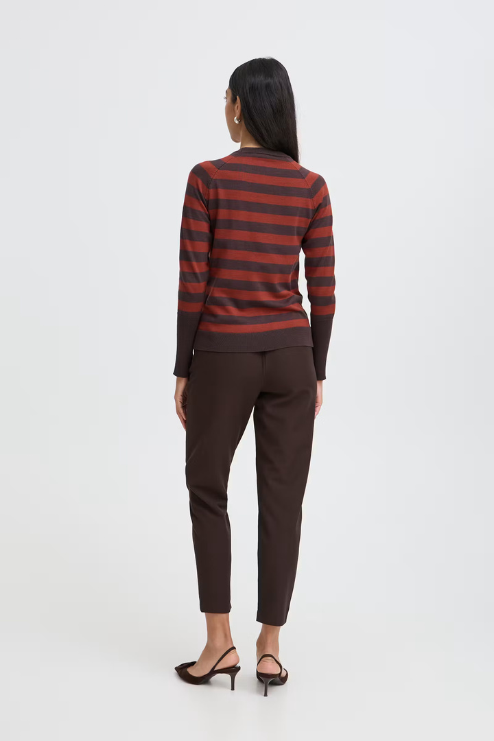 BYDANTA TROUSERS Java Melange / Brown