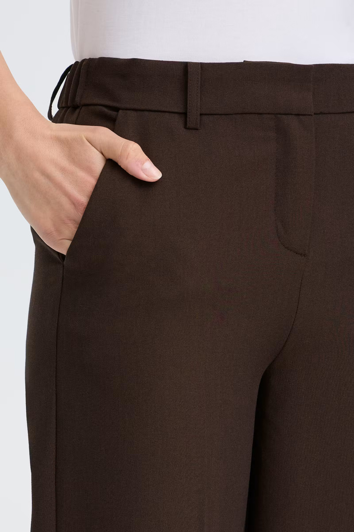 BYDANTA TROUSERS Java Melange / Brown 
