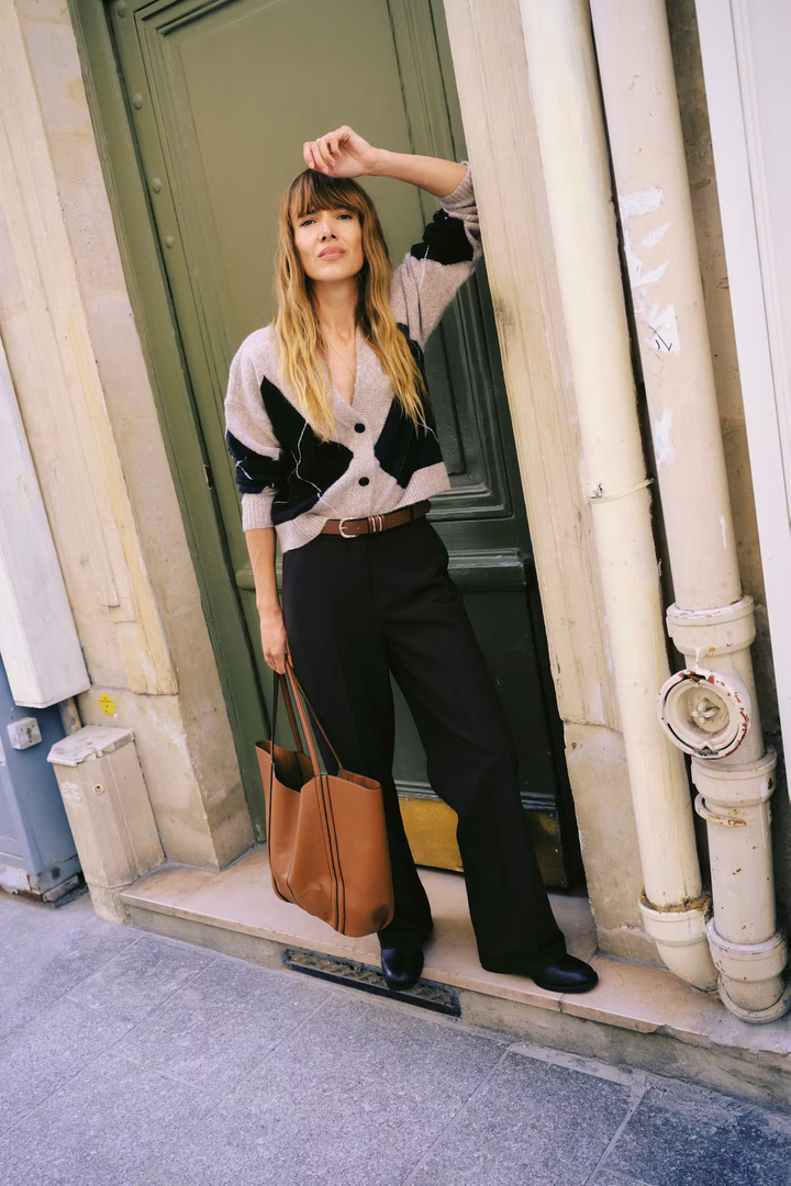 BYDANTA TROUSERS Java Melange / Brown 