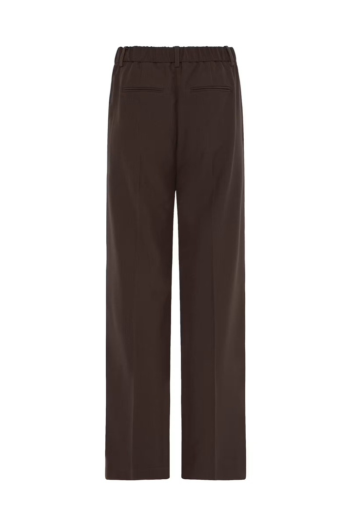 BYDANTA TROUSERS Java Melange / Brown 