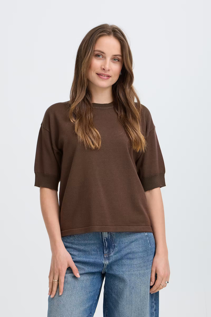 BYMMORLA Pullover Java / Brown