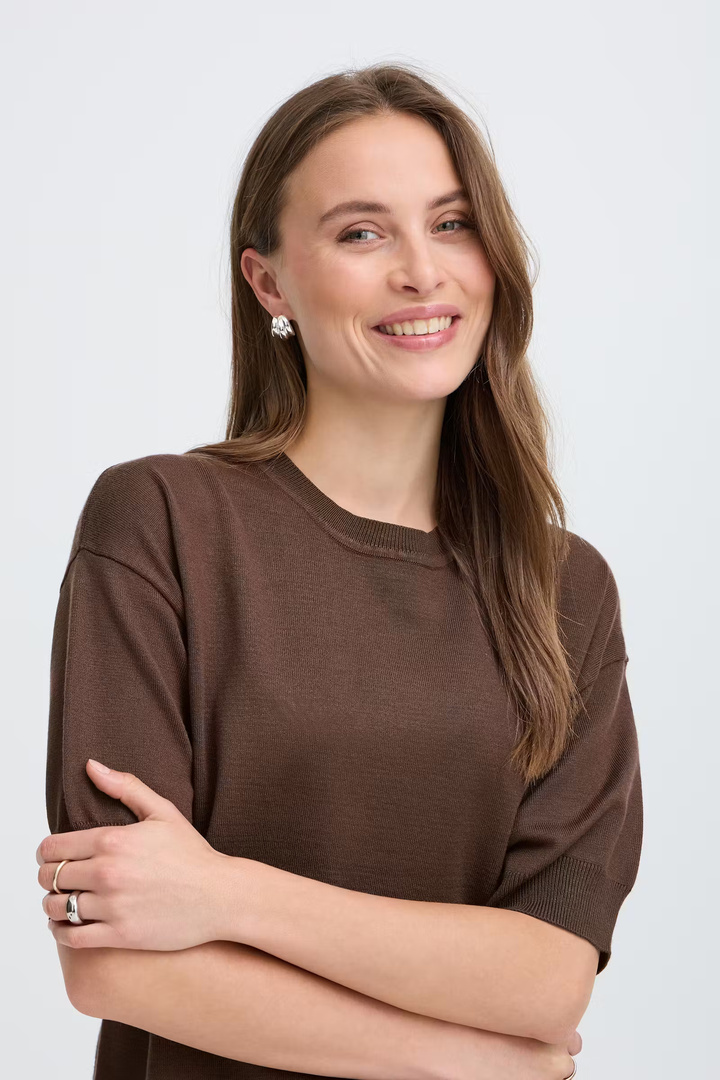 BYMMORLA Pullover Java / Brown