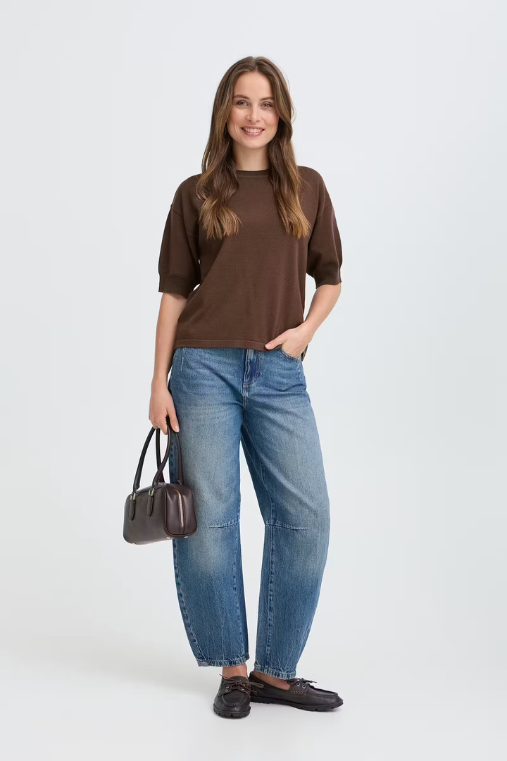 BYMMORLA Pullover Java / Brown