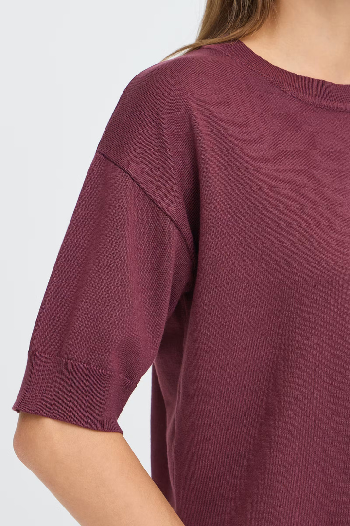 BYMMORLA Pullover Fig / Brown