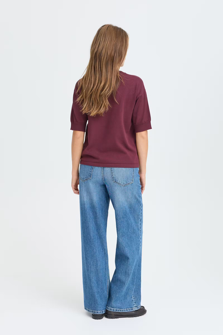 BYMMORLA Pullover Fig / Brown