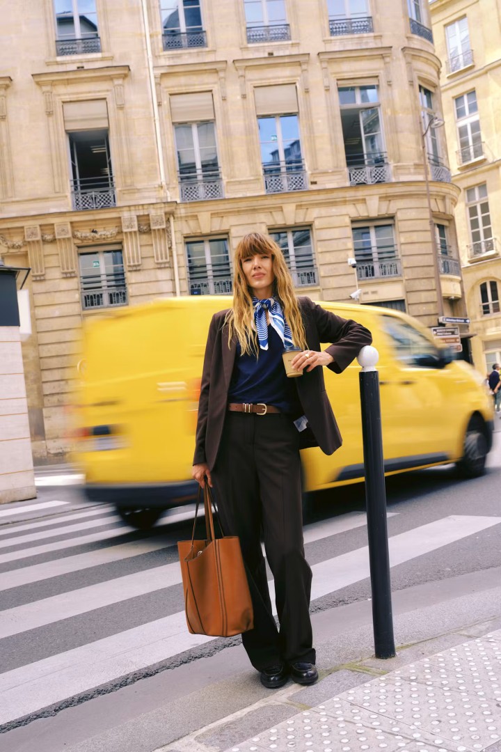 BYDANTA Blazer  Java Melange / Brown