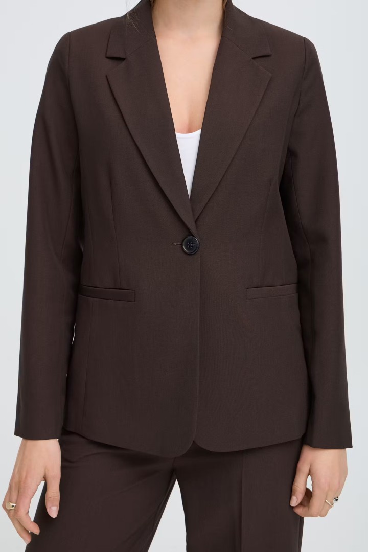 BYDANTA Blazer  Java Melange / Brown