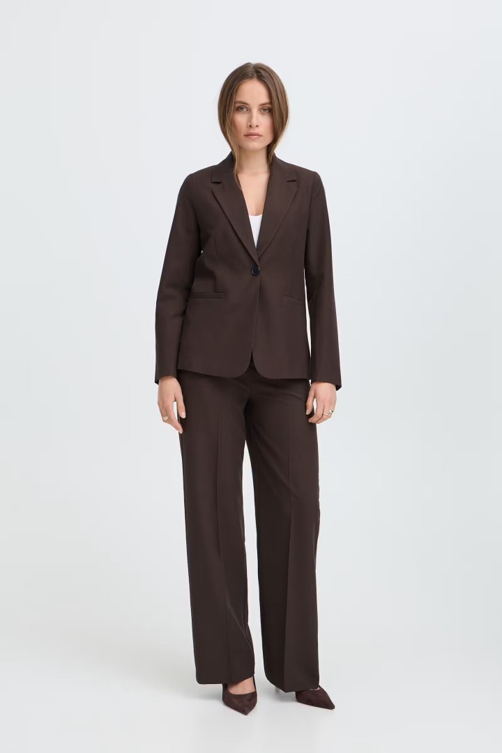 BYDANTA Blazer  Java Melange / Brown