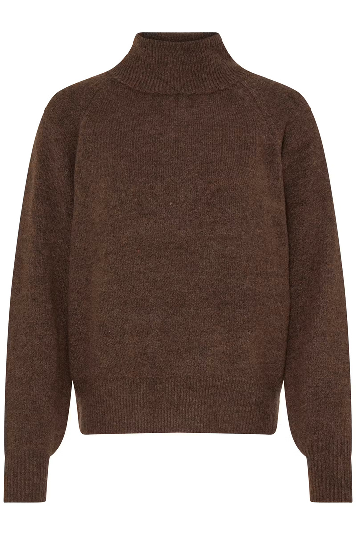 BYMONNA Pullover Java Melange / Brown