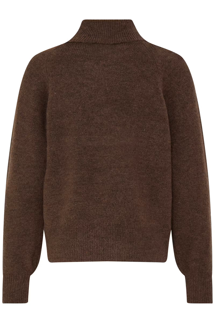BYMONNA Pullover Java Melange / Brown