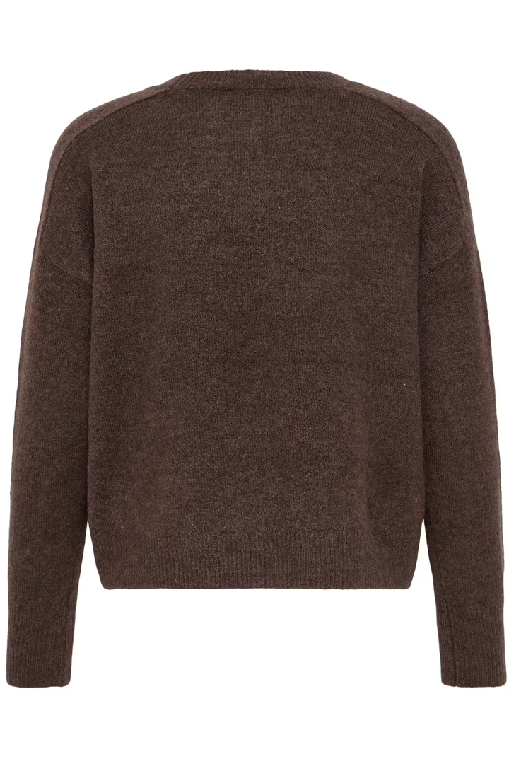 BYMONNA Pullover Java Melange / Brown